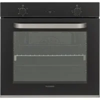 Telefunken Einbaubackofen BOV75HAI, mit Teleskopauszug, Backofen autark ohne Kochfeld, 78 L, 60 cm Einbau Ofen, Hot Air Shield