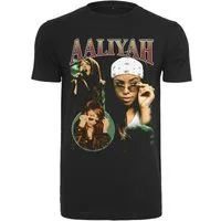 Merchcode T-Shirt Merchcode Herren Aaliyah Retro Tee (1-tlg)
