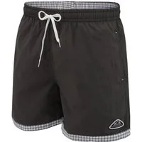 Mount Swiss Badeshorts Mount Swiss hochwertige Männer Badehose LUKAS mit Sun-Protection I (1-St)