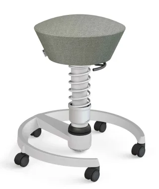 Swopper mit Rollen grau