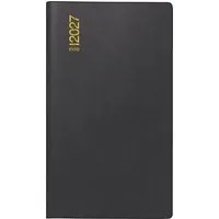 RIDO Taschenkalender rido/idé 7040302907 Taschenkalender TM 12 2027 A6, schwarz
