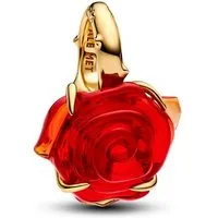 Pandora Charm-Einhänger 764018C01, Rose von die Schöne & das Biest