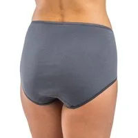 HERMKO Maxislip 17011 (Pack, 3er) Baumwolle/Modal, softweicher Maxislip mit elastischen Abschlüssen