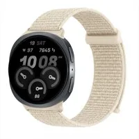 Tec-Expert Smartwatch-Armband für Samsung Galaxy Watch8 40 mm Armband Ersatz Wechsel Band, Nylon Textil mit Klettverschluss, stufenlos Verstellbar, atmungsaktiv