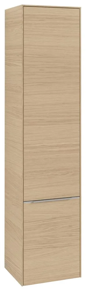 Villeroy & Boch Subway 3.0 Hochschrank, 2 Türen, 400 x 1710 x 346,5 mm, Nordic Oak / Nordic Oak C58600VJ