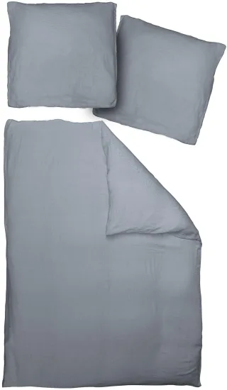 Adam Bettwäsche "Uni Collection light" 2 Stk. aus 100 % Bio-Baumwolle, 2 teilig - Bettwäsche Set