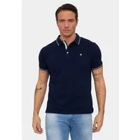 SIR RAYMOND TAILOR Poloshirt Marcus (1-tlg) mit klassischem Kragen und kurzer Knopfleiste