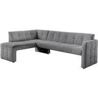 exxpo - sofa fashion Essbank Barista, bequem und elegant, hohe Bodenfreiheit, Eckbank Barista bequem und elegant, hochwertige Detailverarbeitung