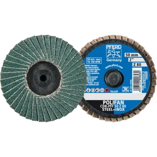 PFERD TOOLS COMBIDISC Zirkon Mini-POLIFAN CDR für gehärteten Stahl - 47202533