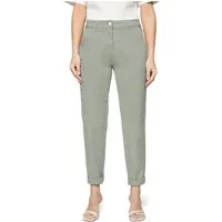 Zero Stoffhose Damen mit Stretch 28 Inch Plain/ ohne Details