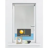 Seitenzugrollo Seitenzugrollo 'Luna', verdunkelnd, Klemmfix, ohne Bohren, Fixmaß, Kutti, verdunkelnd, ohne Bohren, Klemmfix, Sichtschutz, Sonnenschutz