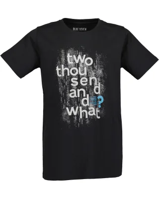Blue Seven - Kn T-Shirt, Rundhals schwarz - Gr. - 152