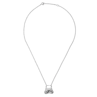 Orphelia Damen-Kette aus 925er Sterlingsilber mit Anhänger – Silber ZK-7294
