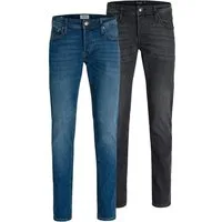 Jack & Jones Slim-fit-Jeans JJIGLENN JJORIGINAL SQ 270/223 2 PK MP (Packung, 2-tlg)