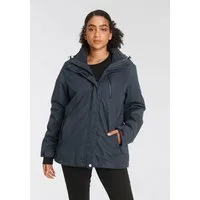 Polarino 3-in-1-Funktionsjacke (2-St) Außenjacke: 3.000mm Wassersäule, wind- & wasserdicht, atmungsaktiv