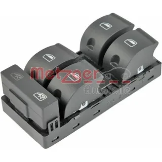 Metzger Fensterheberschalter Audi A4 Seat Exeo
