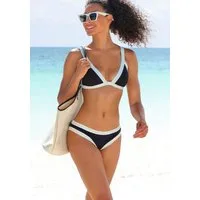 Venice Beach Triangel-Bikini aus strukturierem Material