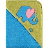 Be Mammy Handtücher Kapuzenhandtuch Babyhandtuch aus Baumwolle 100cm x 100cm BE20-240-BBL, Frottee (1-St)
