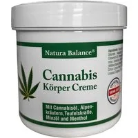 Natura Balance Bodylotion 2 Dosen a 250 ml Cannabis Körper Creme Alpenkräuter Salbe, 2-tlg.