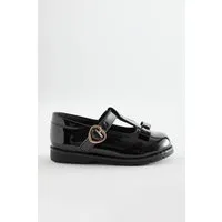 Next Kleinkinder-Schuhe mit T-Steg und Schleife T-Strap-Sandale (1-tlg)
