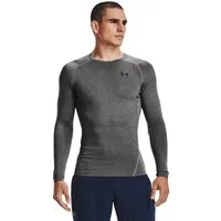 Under Armour® Trainingsshirt UA HG ARMOUR COMP LONG SLEEVE Langarm-Ausführung, mit Rundhalsausschnitt, schnell trocknend