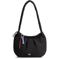 Tommy Jeans Hobo TJW ICON CHARMS HOBO (Set, Abnehmbarer Schlüsselanhänger), Damen Handtasche, Schultertasche mit abnehmbarem Schlüsselanhänger