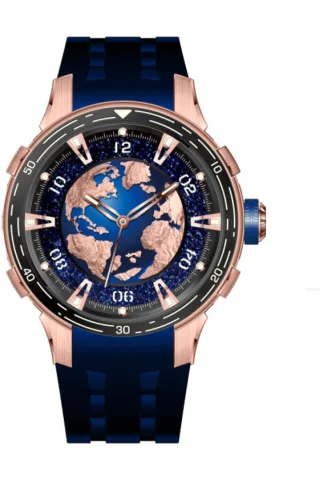 Invicta Celestial 69534 Herren Uhr - Mechanisches Werk - Edelstahl mit Roségold Zifferblatt - 40 mm