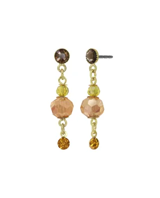 konplott - Ohrstecker - Daily Desire braun/gold