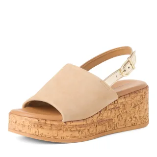 Tamaris - Da.-Sandalette beige - Gr. - 37