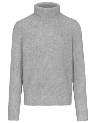 COMMANDER Finest Clothing - Rollkragen Pullover, 1/1 Arm tech grey - Gr. - XL