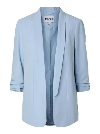 PIECES - PCBOSELLA 3/4 BLAZER NOOS BC Cashmere Blue - Gr. - XS