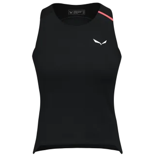 SALEWA - Vento Merino Tanktop Damen - Schwarz (Gr.40)