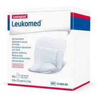 Bsn Medical Wundpflaster Leukomed Wundverband, steriles Pflaster, 5 x 7,2 cm (1 x 50 Stück) (5 x 7,2 cm)