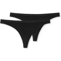 Schiesser T-String 95/5 (2er-Pack) mit besonders flachen Nähten