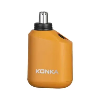 KONKA KBMQ-1312-T Electric Nose Hair Trimmer 360° Safe Cutting Type-C Fast Charging Waterproof Portable with Dust Cover
