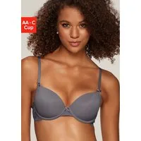 Nuance by Lascana Schalen-BH im Rücken aus Spitze, Cups aus Microtouch, Dessous