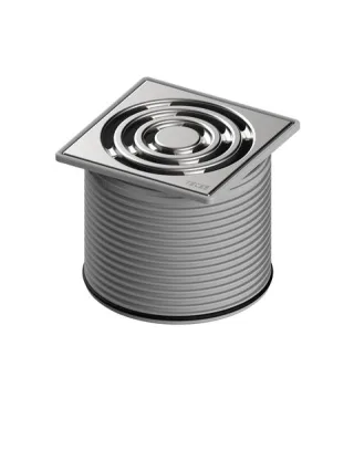 Tece drainpoint S Rostrahmen Edelstahl 100 x 100 inkl. Designrost, 3660002 3660002