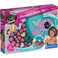 Clementoni® Kreativset Crazy Chic, Meerjungfrauen-Schminkkasten, Made in Europe