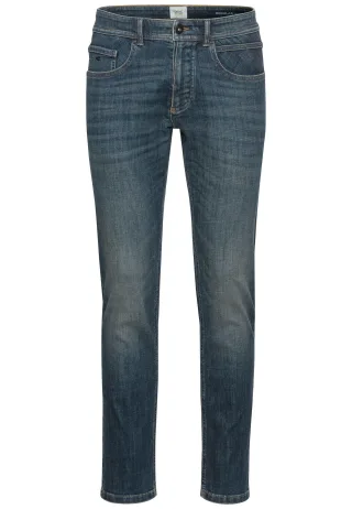 camel active - Regular Fit fleXXXactive® Jeans dark greencast - Gr. - 32