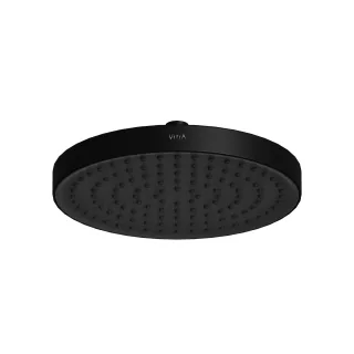 VitrA Core Round Kopfbrause Form rund Durchmesser 25 cm Schwarz Hochglanz,A4591239EXP A4591239EXP