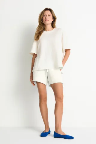 Rich & Royal - T-Shirt pearl white - Gr. - M