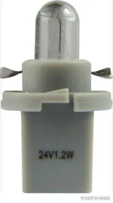 HERTH&BUSS Glühlampe, Instrumentenbeleuchtung, 24V, 1,2W, BAX10d, EBSN1 grau - 89901256