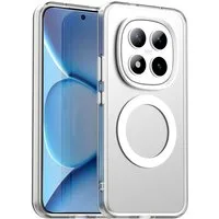 Wigento Handyhülle Für Xiaomi Redmi Note 15 Pro Plus 5G Candy Design Magsafe Hülle Weiß, Magsafe Funktion, Stoßschutz, präzise Aussparungen