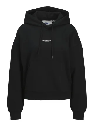 JJXX - JXSTUDIO VESTERBRO LS RLX HOOD SWT NOOS Black - Gr. - XS