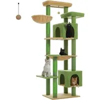 PAWZ Road Kratzbaum 175 cm Katzenbaum XXL, Extra großer Kratzbaum für große Katzen