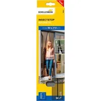 SCHELLENBERG Insektenschutz-Vorhang Magnetvorhang für Balkontür und Terrassentür, (Set, 1-St), Fliegengitter ohne bohren, 90 x 210 cm oder 120 x 240 cm, anthrazit