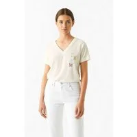 Vero Moda T-Shirt VMEDA VANESSA SS TOP BOX JRS GA