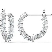 Swarovski Paar Creolen Schmuck Geschenk Matrix Tennis Vittore Ohrringe, Swarovski® Zirkonia (synth)