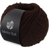 LANA GROSSA MERINO SOFT Wolle Häkelwolle, 125 m (Weiches Mischgarn aus Merinowolle und Mikrofaser), 50 g