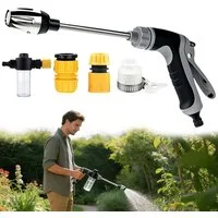 FELIXLEO Multifunktionsbrause Hochdruckpistole Gartenschlauch Düse für Autowäsche Deko, (1-St)